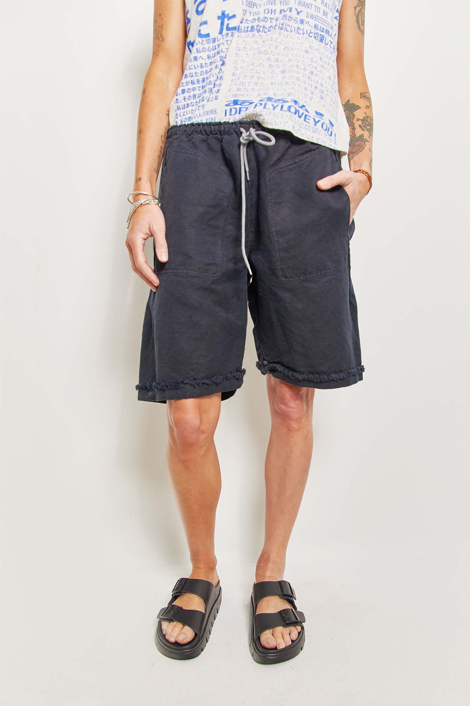byfreer&#39;s cotton linen kooler shorts.