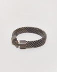 laura b unisex bronze diagonals bracelet.