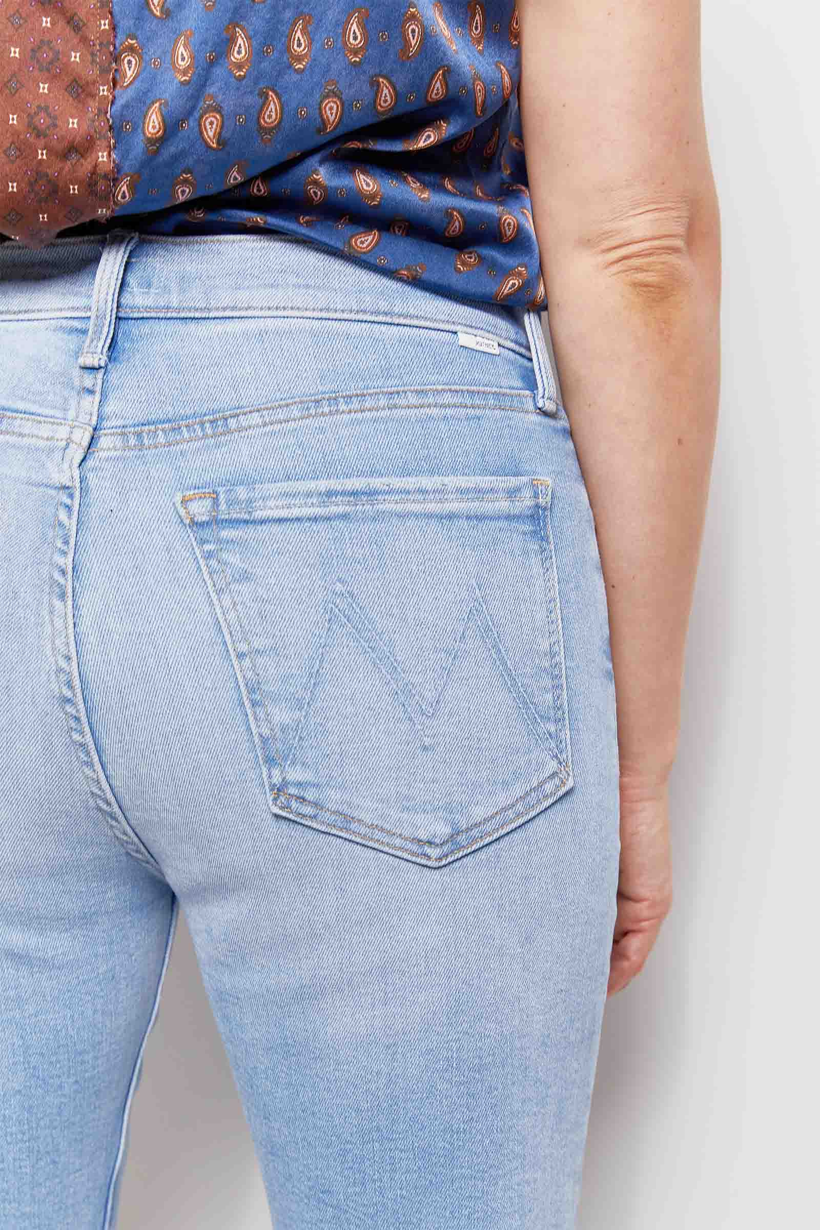 mother denim ankle cat daddy jeans.
