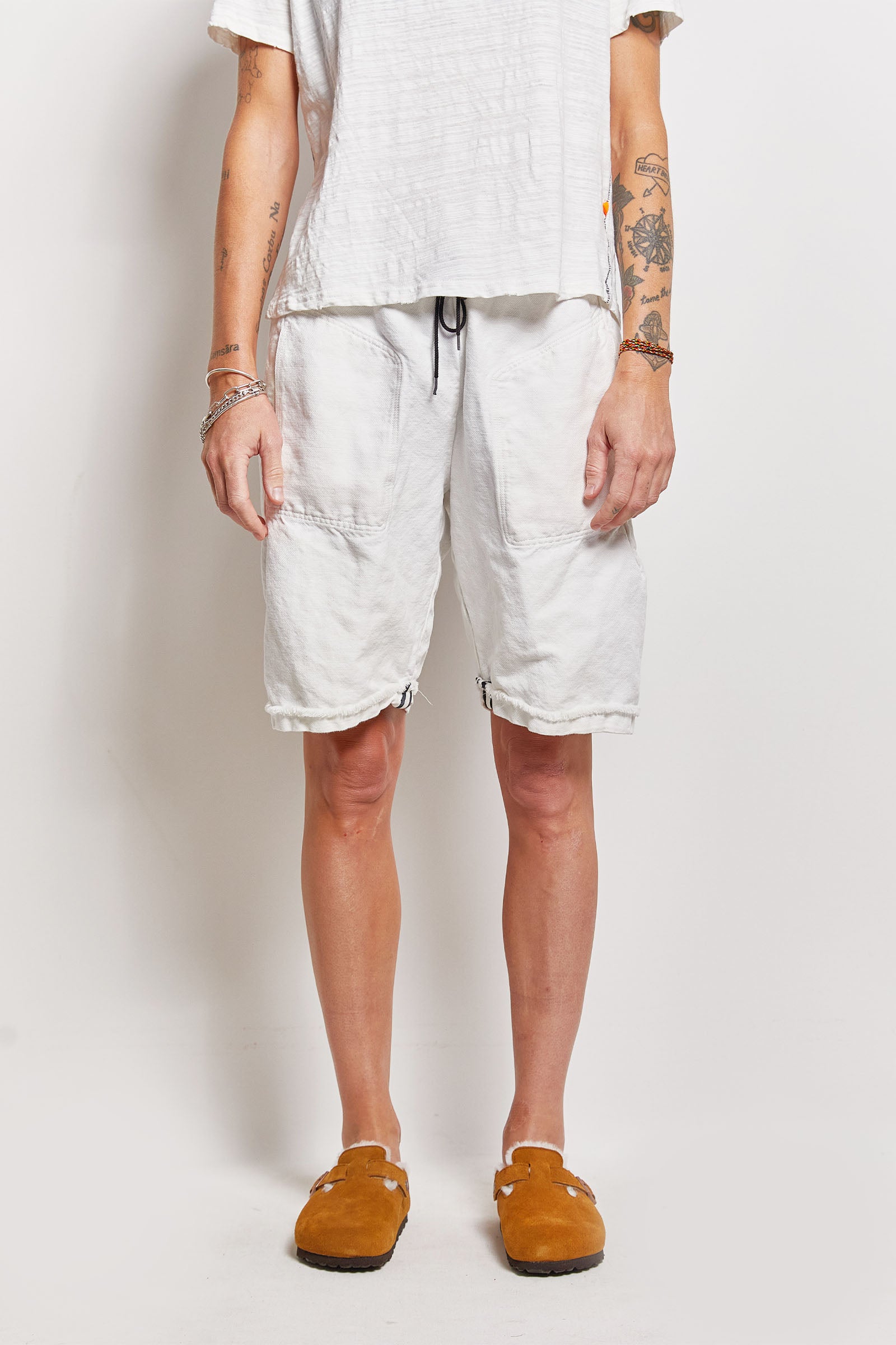 byfreer's cotton linen kooler shorts.
