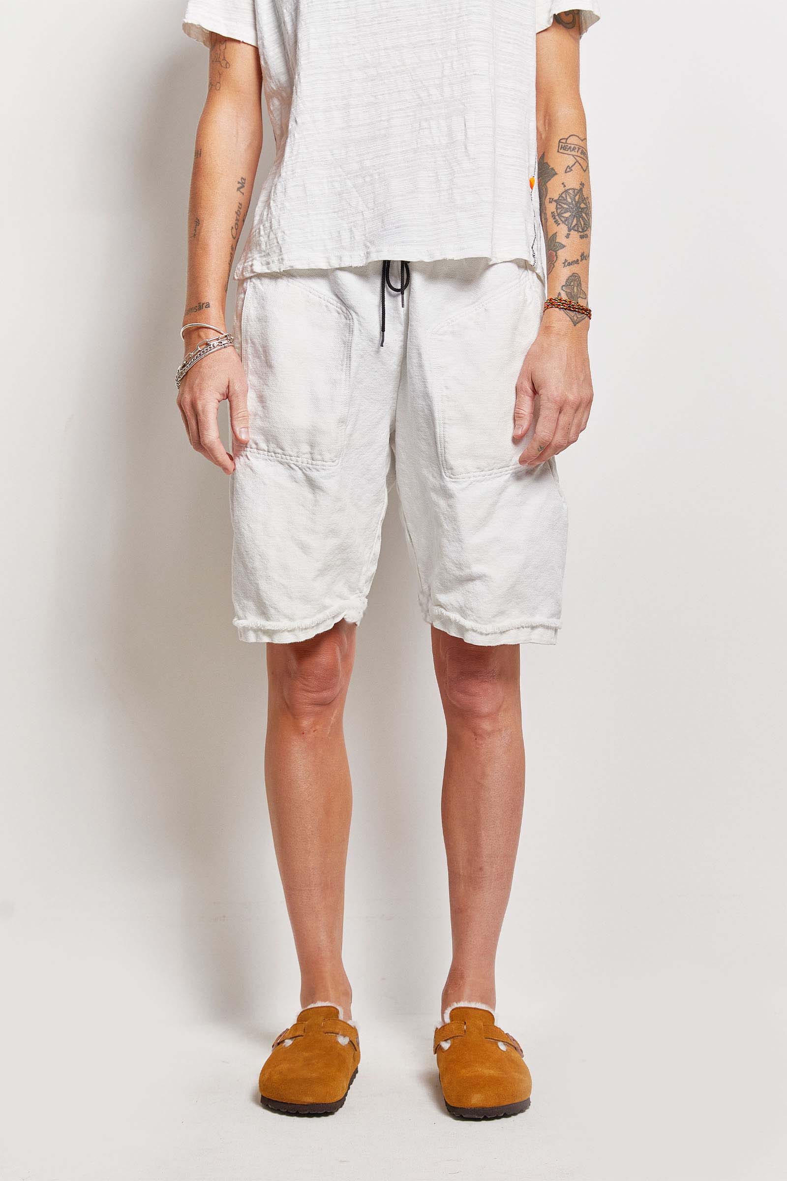 kooler cotton linen short