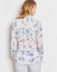 byfreer silk cin cin floral shirt.