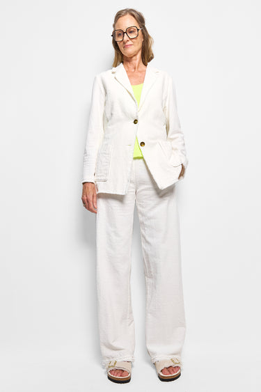 monty textured linen jacket