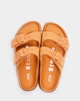 1774 birkenstock arizona suede leather kurkuma