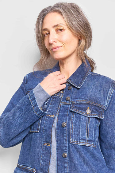 FRAME the denim utility jacket