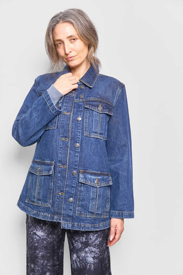 FRAME the denim utility jacket