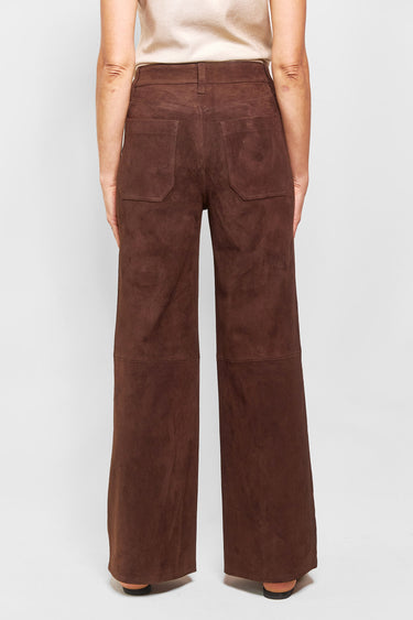 FRAME le slim palazzo modernist pocket leather