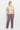 GS metallic linen square neck top