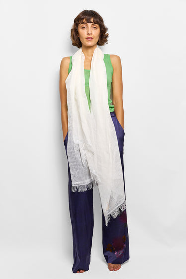 GS cotton sequin scarf