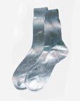 maria la rosa luce ribbed laminated socks