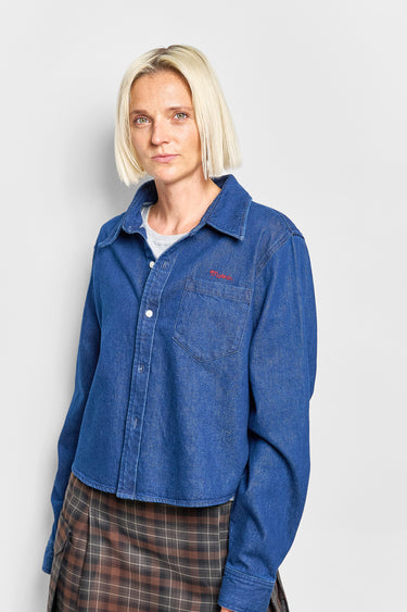 MOTHER the honor roll dark wash