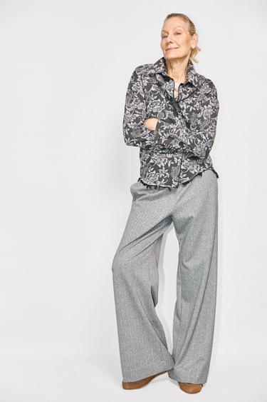 amy brocade shirt