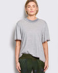 anouk cotton linen tee