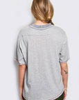 anouk cotton linen tee