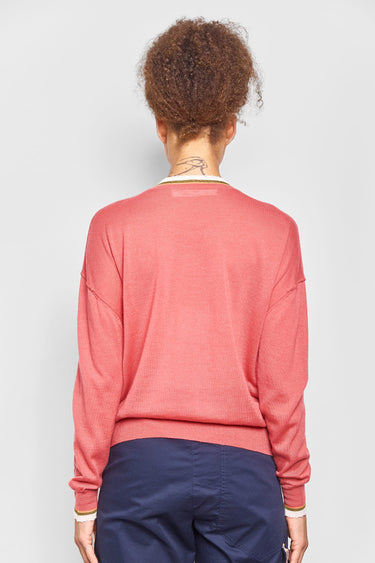 barney merino wool top