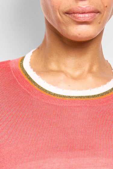 barney merino wool top