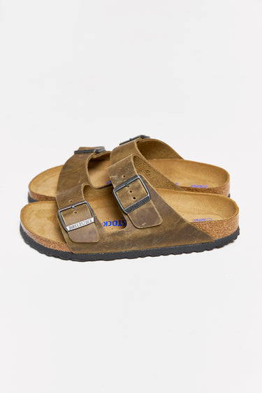 BIRKENSTOCK arizona SFB faded khaki oiled leather