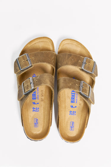 BIRKENSTOCK arizona SFB faded khaki oiled leather