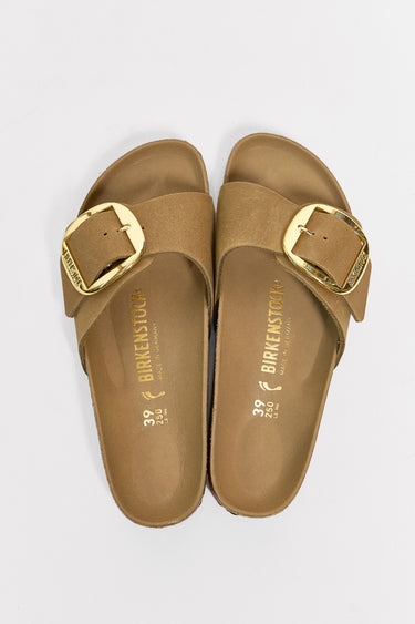 BIRKENSTOCK madrid big buckle tobacco brown oiled leather