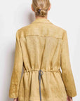 bryan butterscotch linen jacket