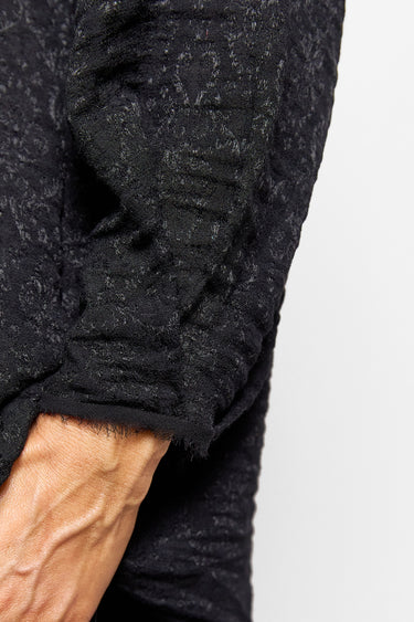 cara viscose jacquard top