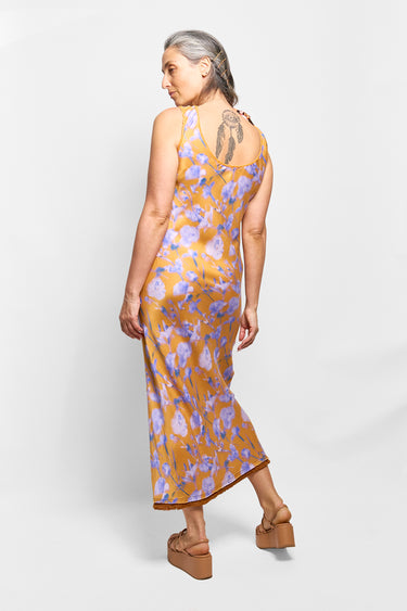 caron sunset floral dress