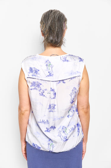 cedar harbour toile sleeveless top