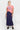 charm navy brocade skirt
