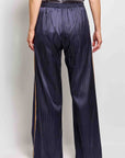 cleo navy pinstripe pant