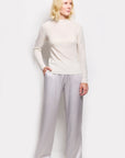 cleo silver drape pant