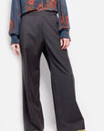 cleo tan stripe pant