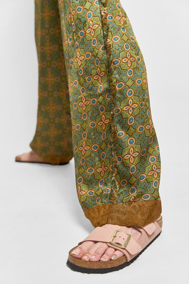 cleopatra mosaic viscose pant
