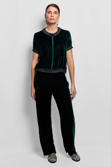 crystal velvet tee