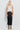 drape silk velvet skirt