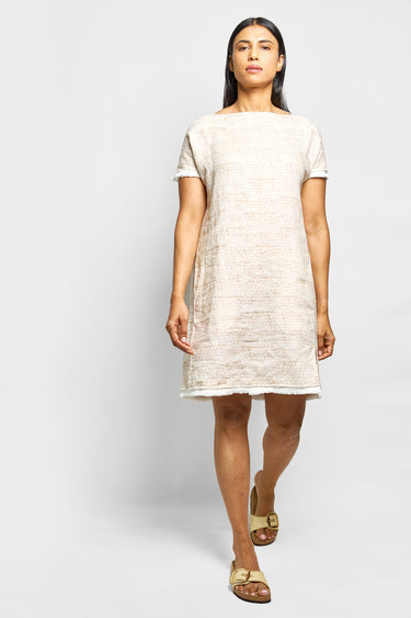 fink selvedge weave dress