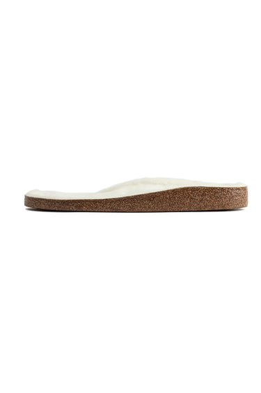 BIRKENSTOCK home shoes white footbed