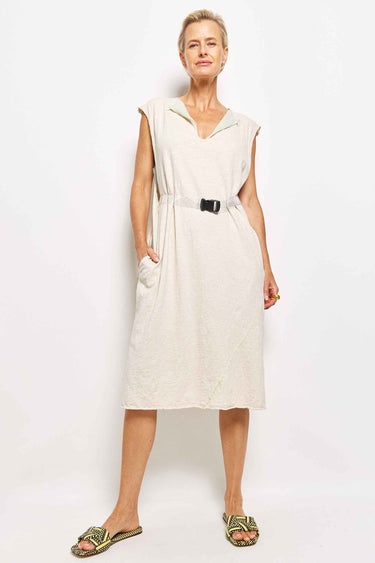 garçonne linen dress