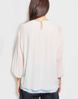 george silk georgette tee