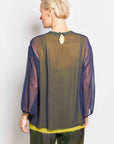 george silk georgette tee