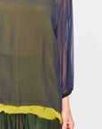 george silk georgette tee