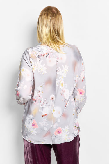 gild floral viscose tee
