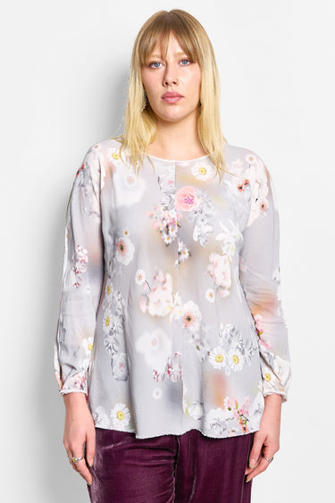 gild floral viscose tee