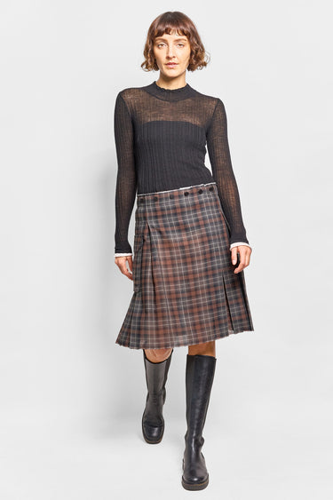 icon wool silk top