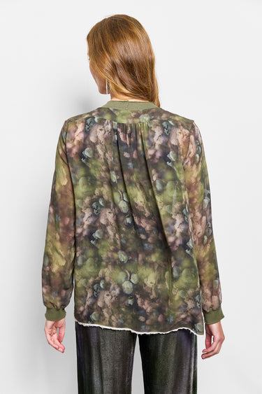 isa wild bloom silk top