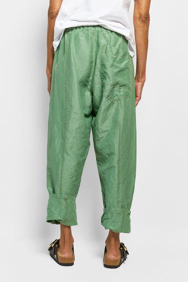 isak silk linen pant
