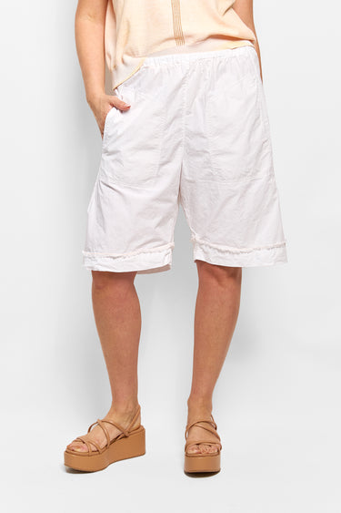 kooler white crispy cotton short