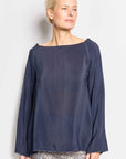 lee crepe de chine top