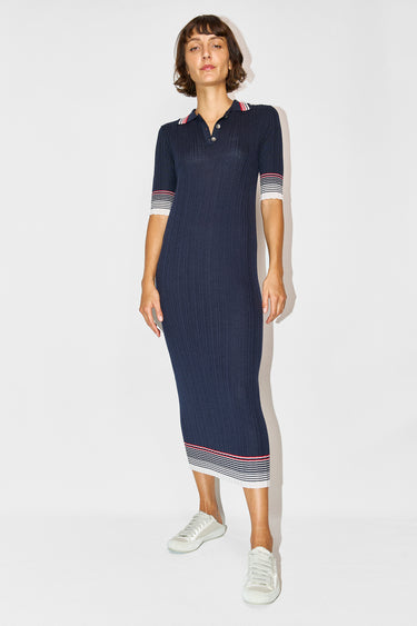lola wool silk dress