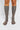 maria la rosa one ribbed knee laminated socks