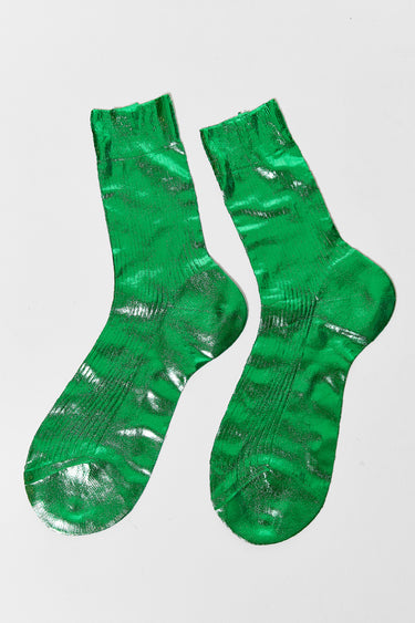 Maria La Rosa laminated one tone socks